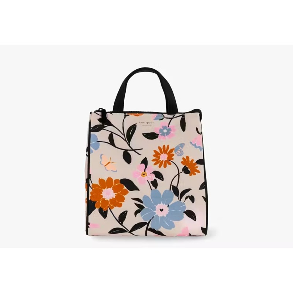 Kate Spade New York Floral Garden Lunch Bag Tote Insulated NWT Sealed